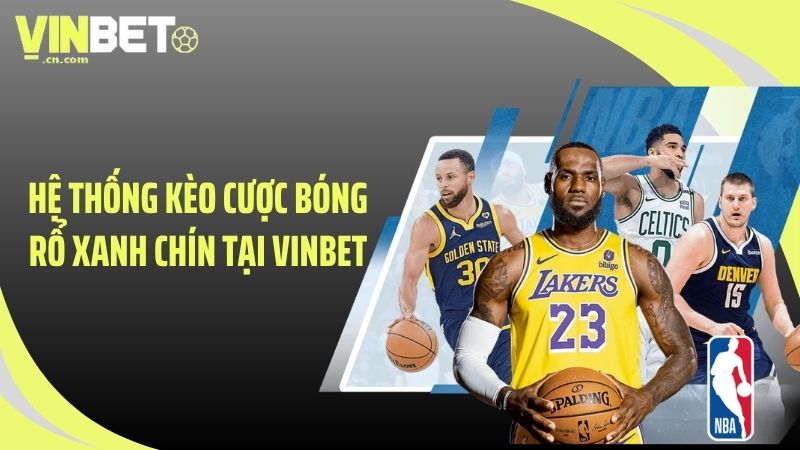 Hệ thống kèo cược bóng rổ xanh chín tại Vinbet